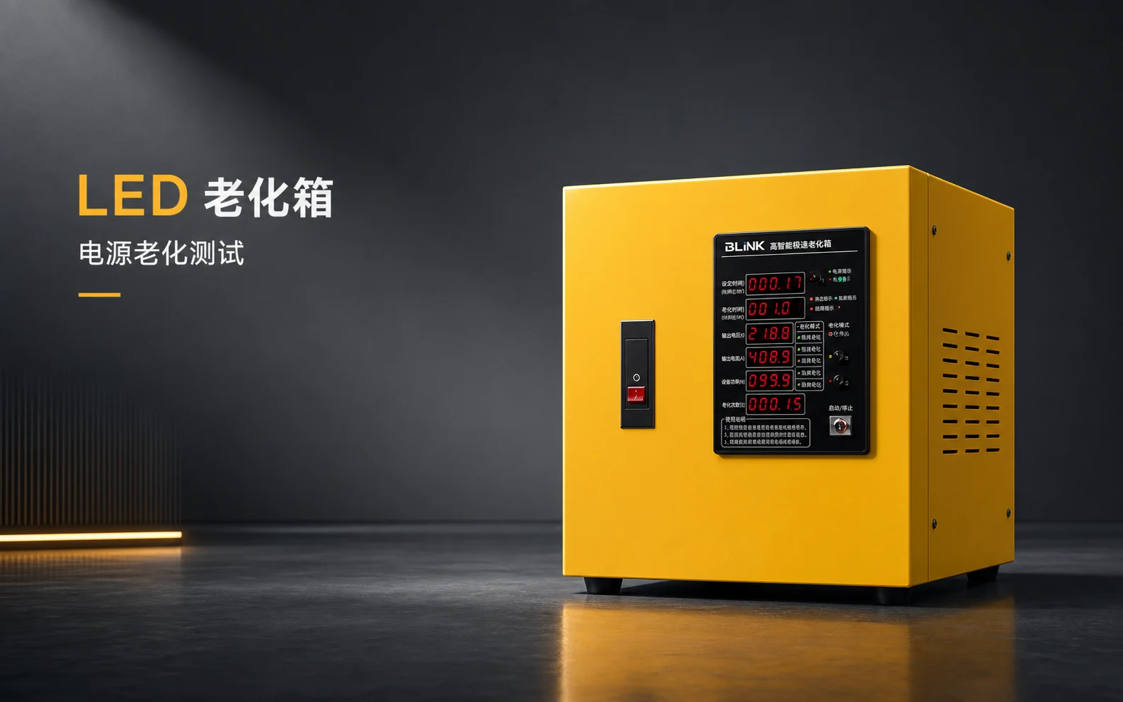 LED 老化箱电源老化测试
